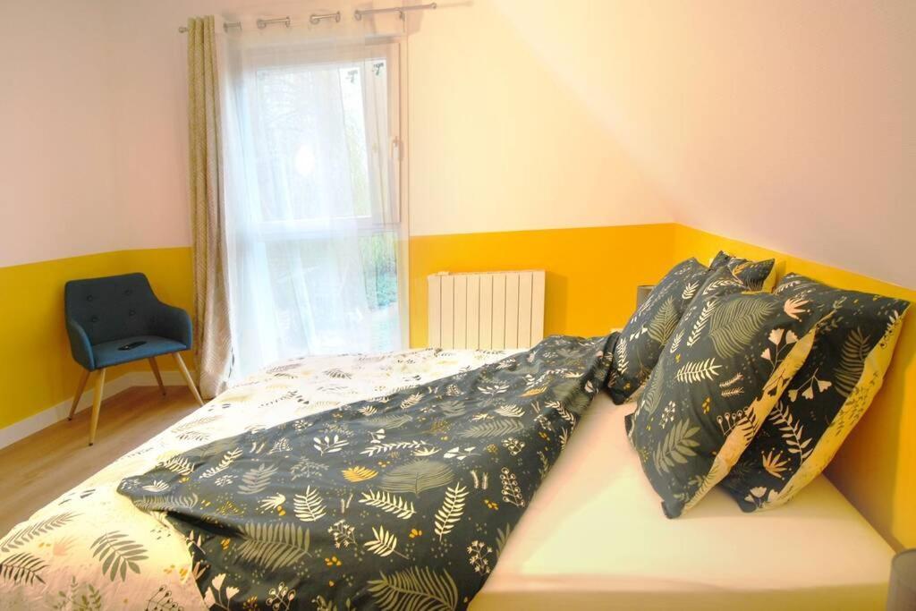 B&B Jaune, Appartement Independant, Parking, Wifi Pres De Strasbourg Ittenheim Exterior foto